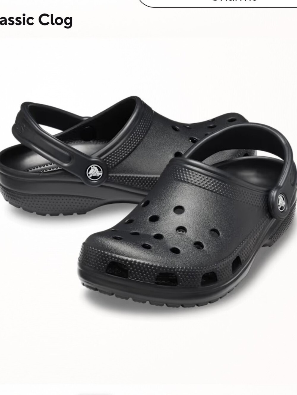 CROCS Classic Clog in Black